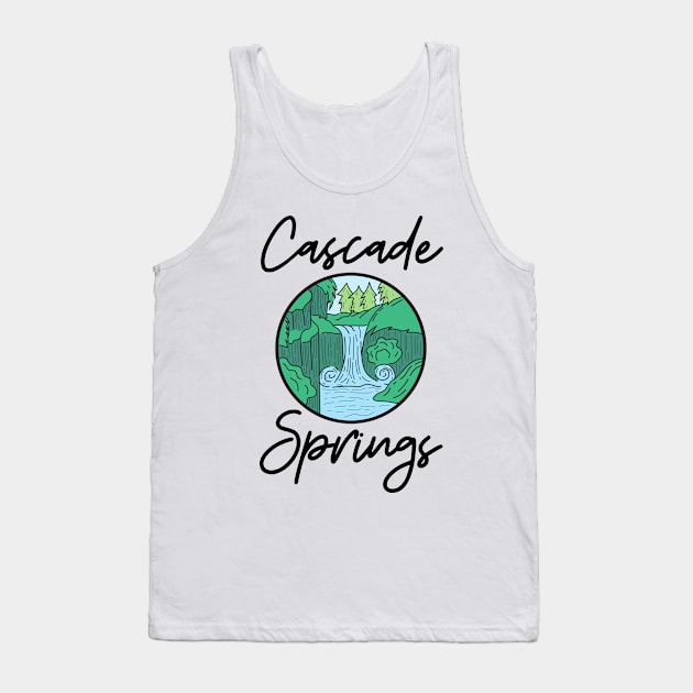 Cascade Springs Wasatch Mountains Hiking Tank Top by MalibuSun